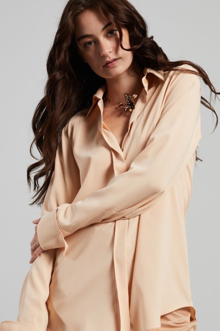 Crepe de chine shirt Intrend - 4