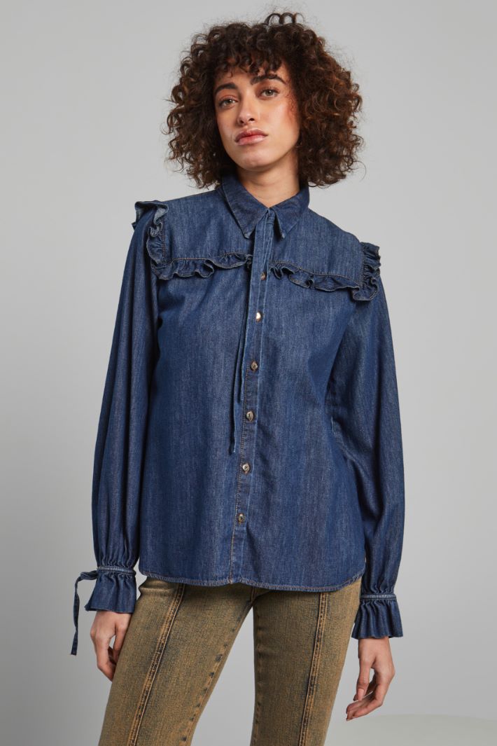 Camicia in denim Intrend - 3