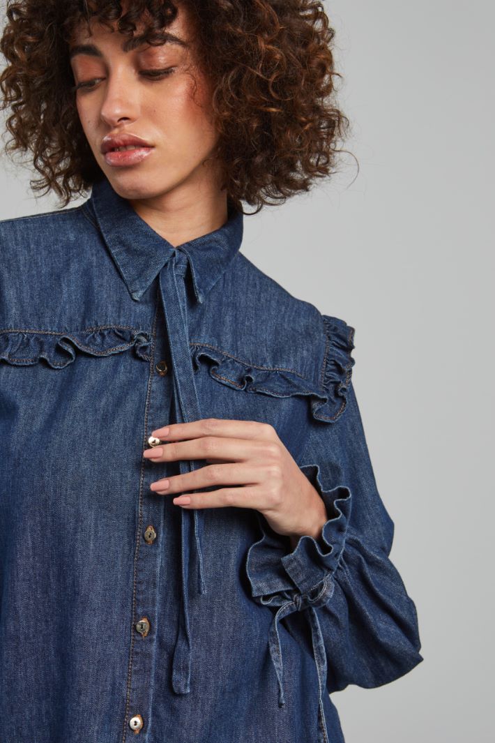 Camicia in denim Intrend - 4