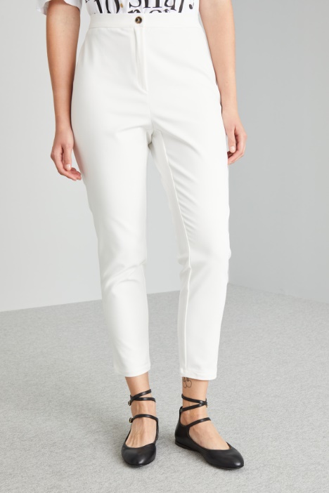 Pantaloni in misto cotone