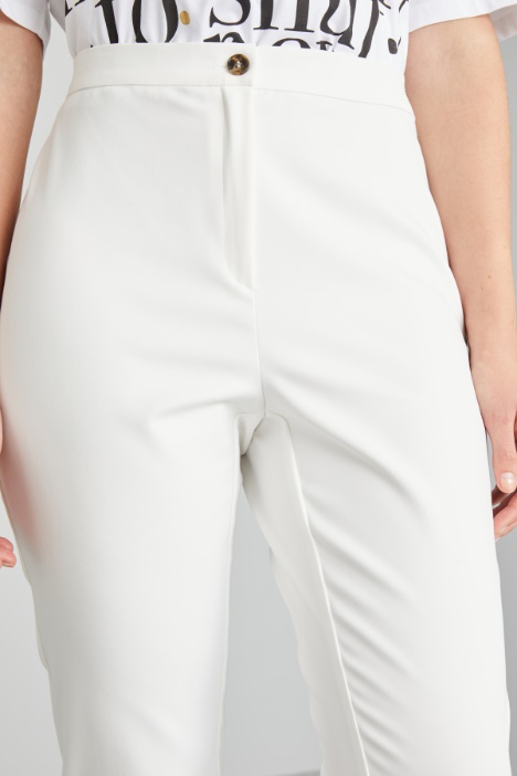 Pantaloni in misto cotone