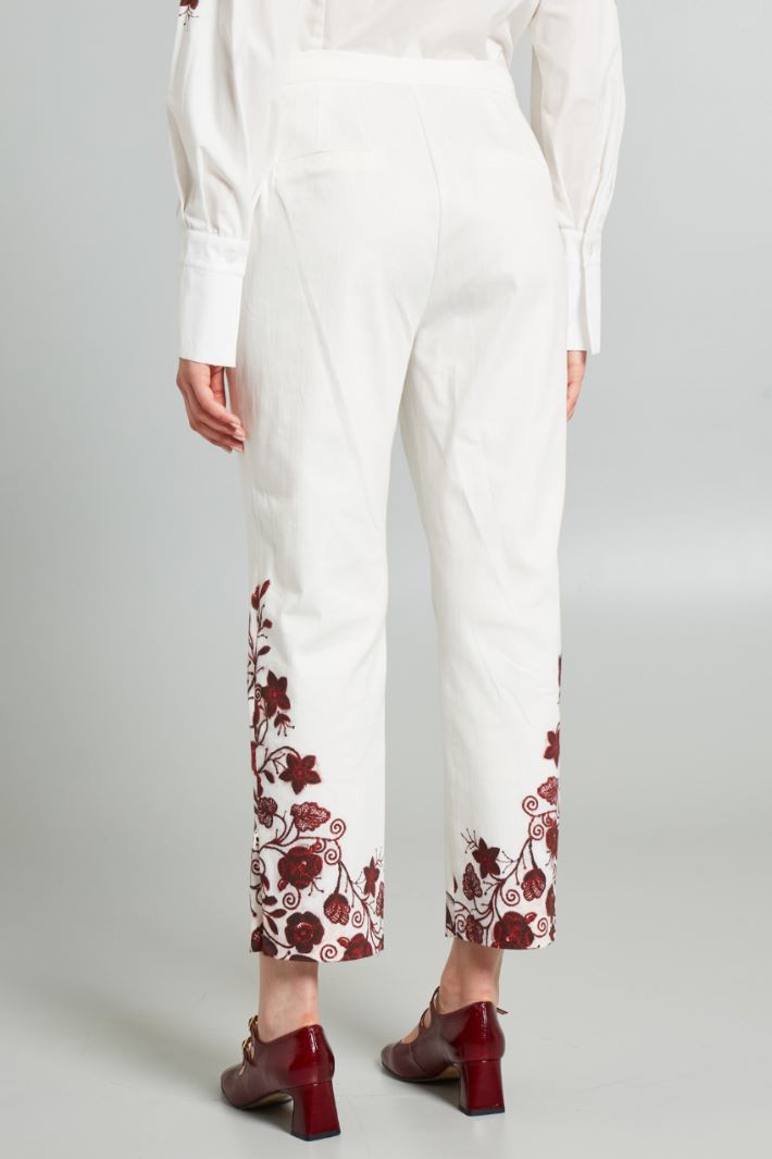 Gabardine trousers Intrend - 2