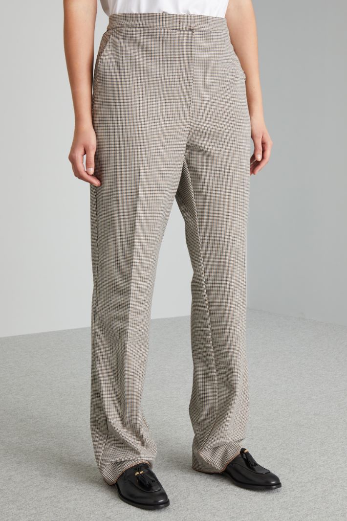 Straight-leg batavia trousers Intrend - 3