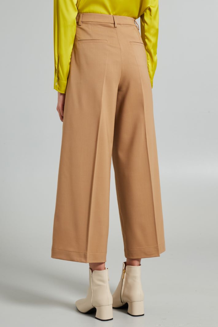 Wide-fit twill trousers Intrend - 2