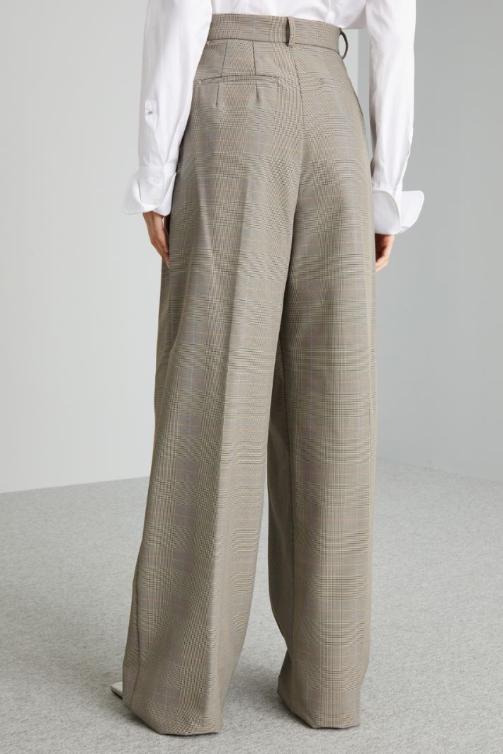 Oversized trousers with pleats Intrend - 2