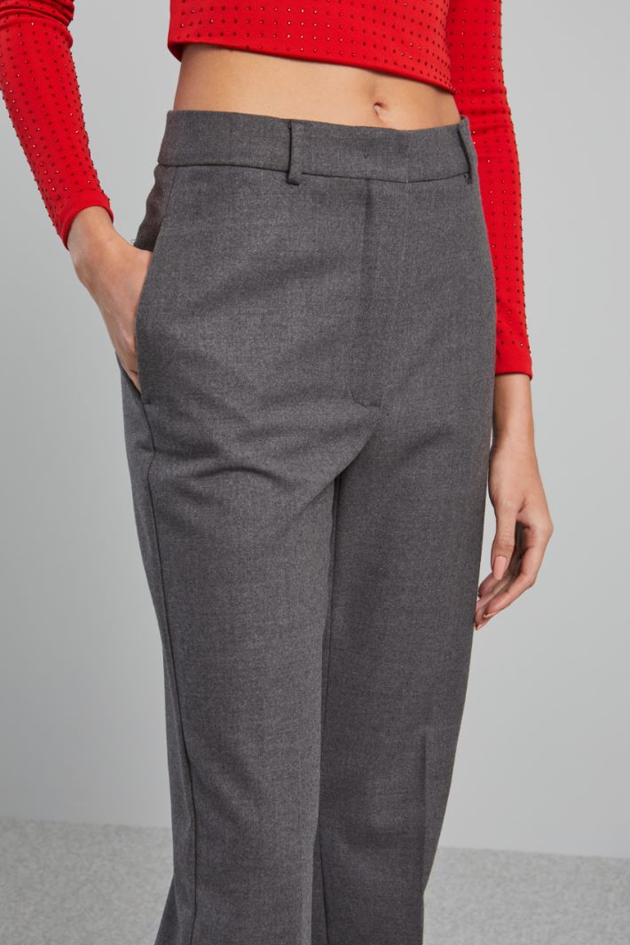 Flannel trousers Intrend - 4