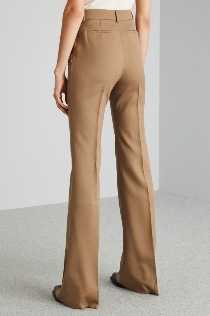 Cotton and viscose trousers Intrend - 3