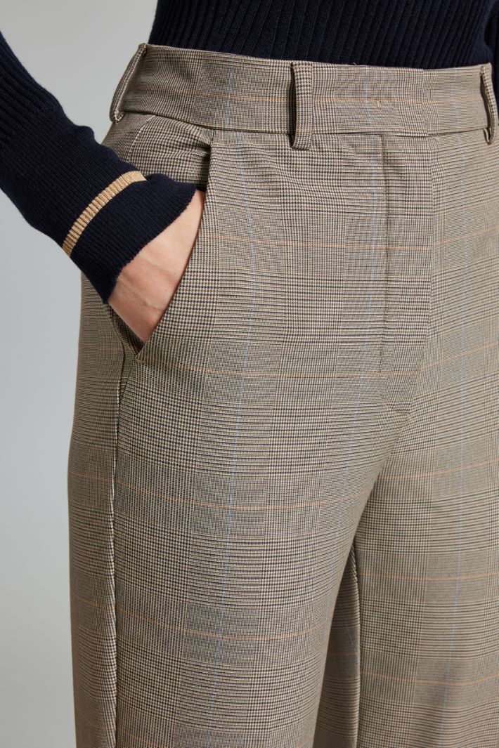 Trousers in a technical batavia Intrend - 4