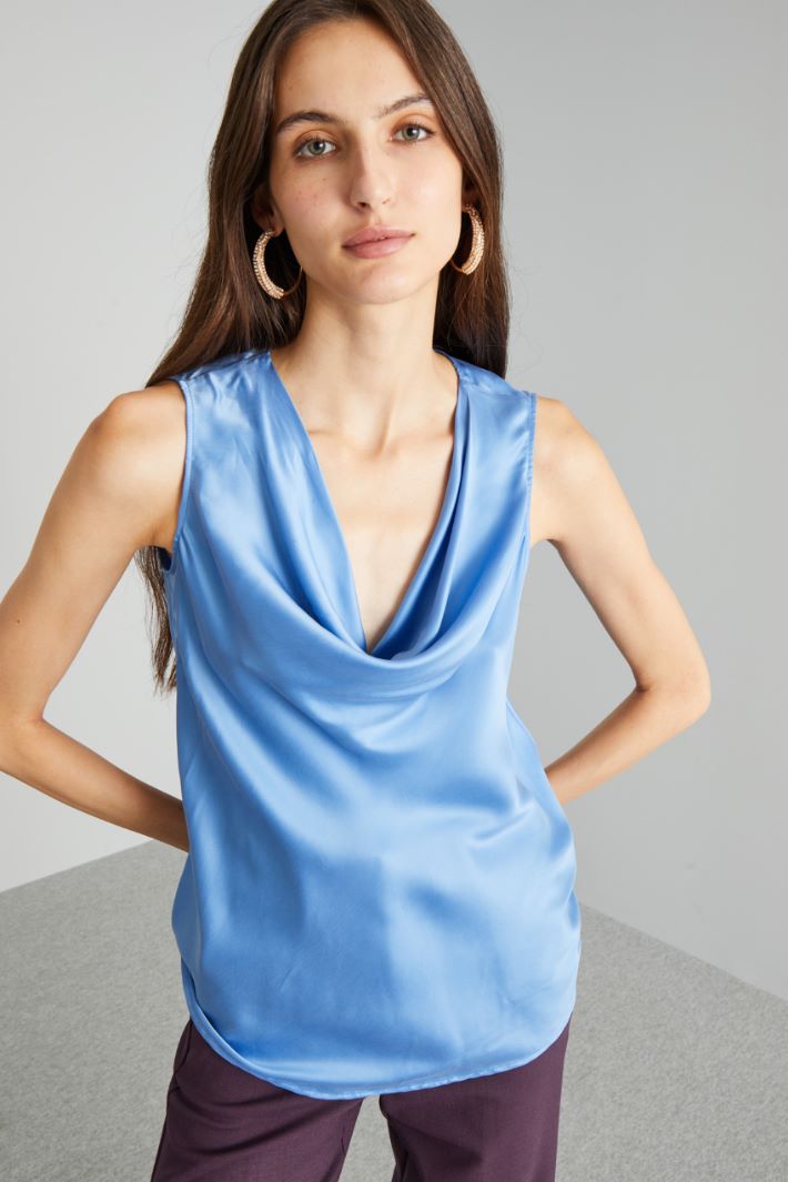 Draped top Intrend - 3