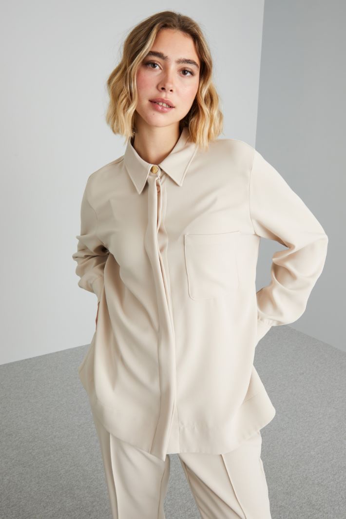 Asymmetric cady tunic Intrend - 3