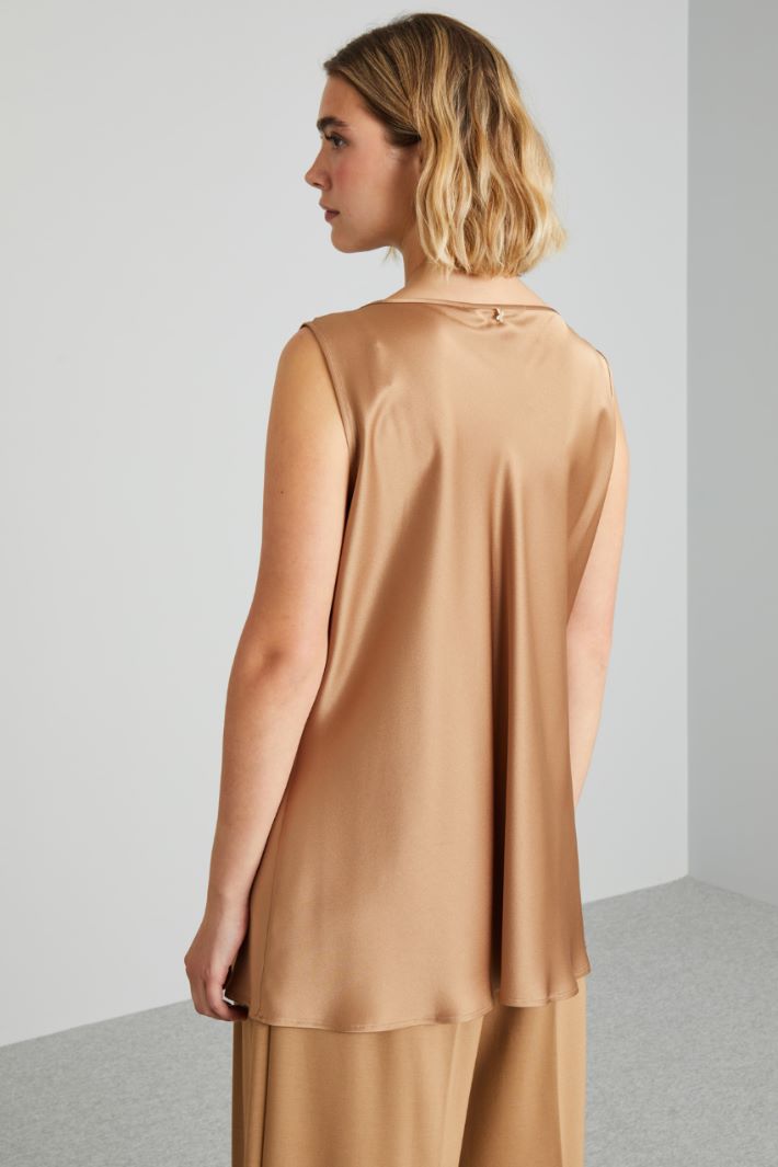 Top with draped neck Intrend - 2