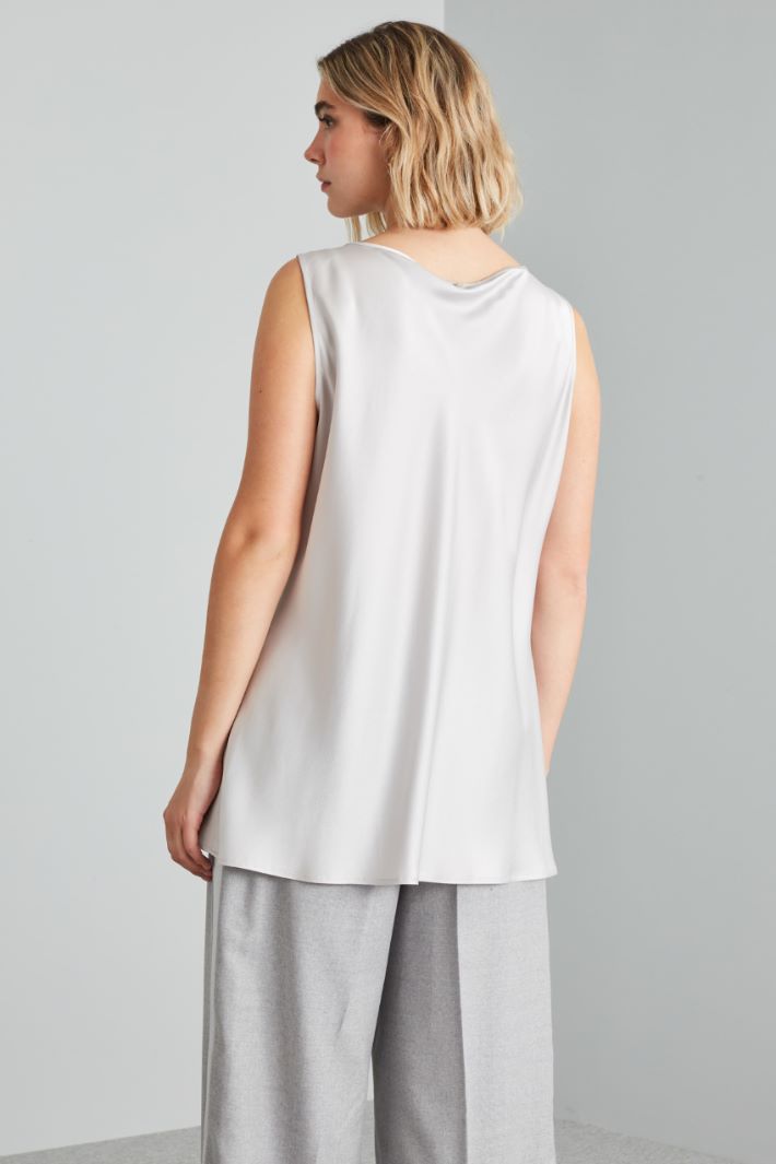 Top with draped neck Intrend - 2