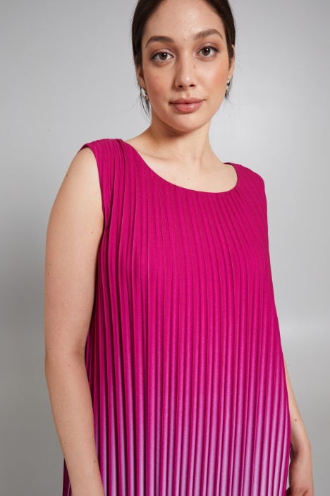 Abito in crepe plissé