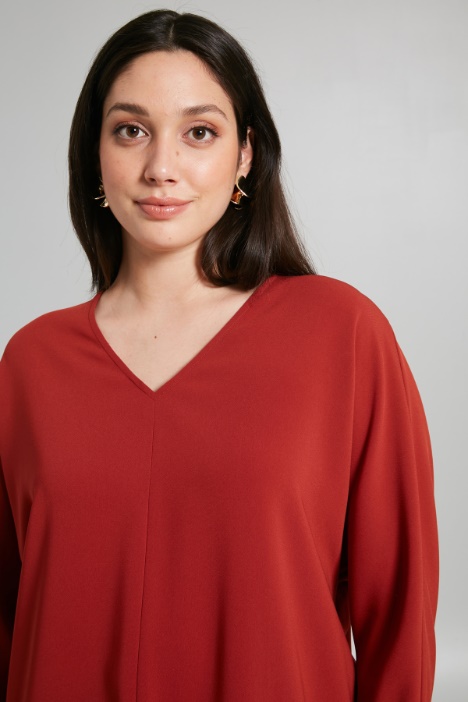 Abito a uovo in cady