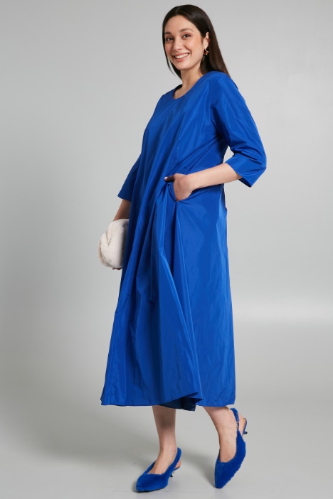 Relaxed-fit taffeta dress Intrend