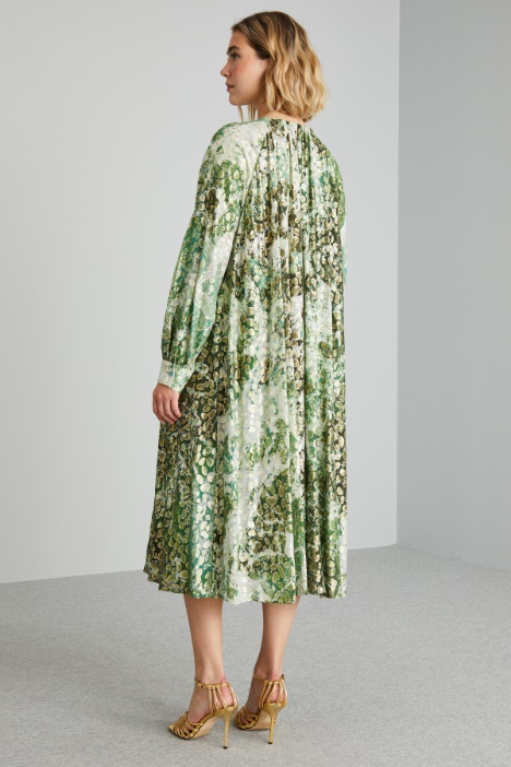 Abito in fil coupé di seta