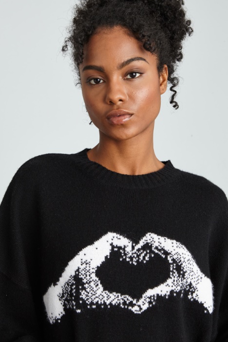 Abito in misto cashmere