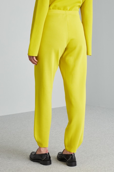 Pantaloni jogger in maglia