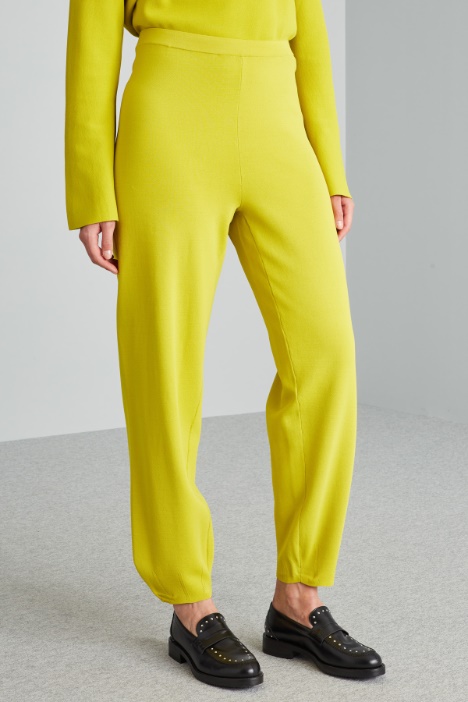 Pantaloni jogger in maglia