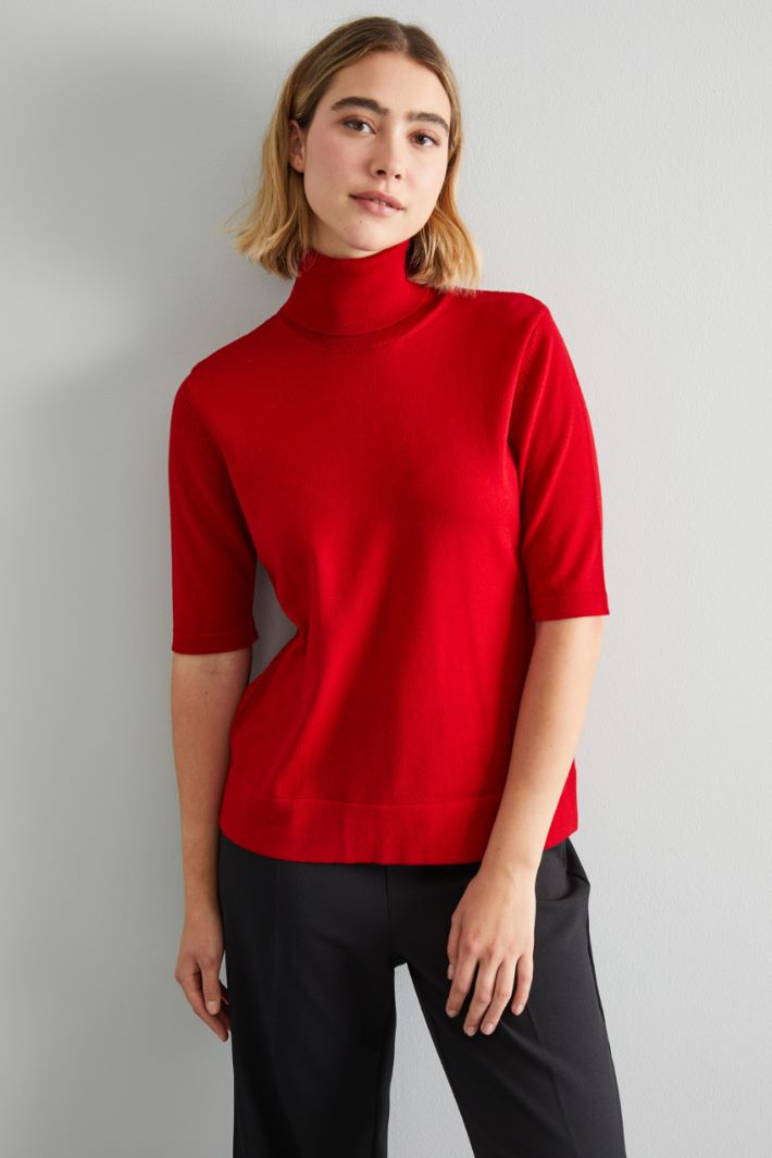 Short-sleeved sweater Intrend - 3