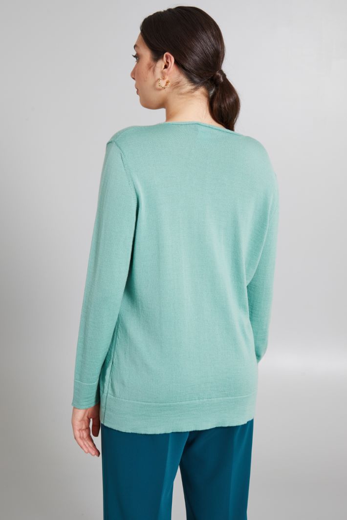 V-neck sweater Intrend - 2