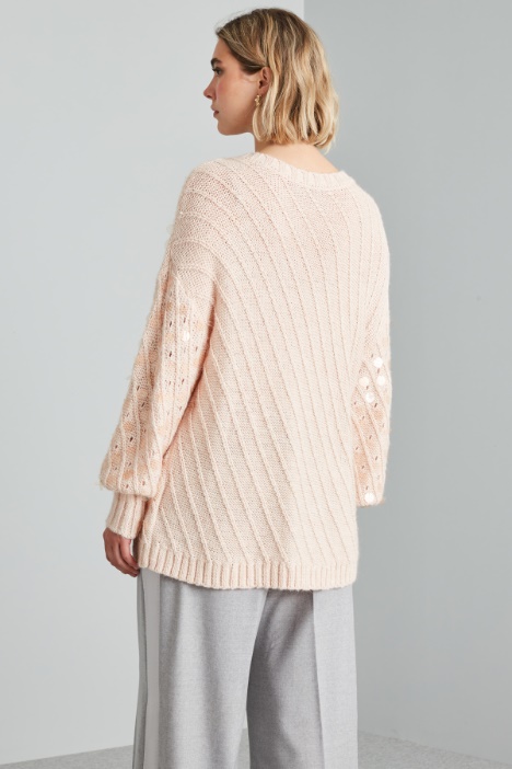 Jersey con maxilentejuelas