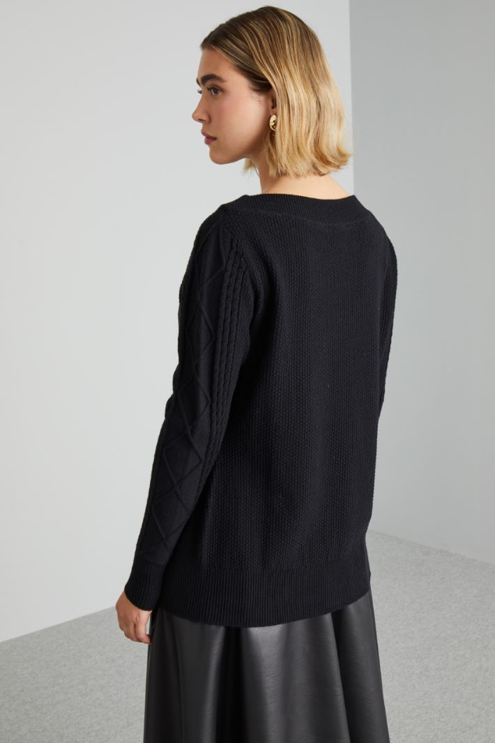 Boat neck sweater Intrend - 2