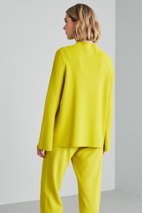 Maglia con collo montante