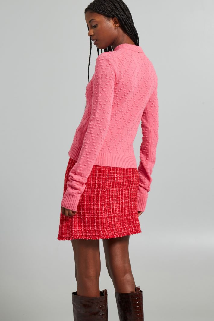 Sweater with raised stitch Intrend - 2