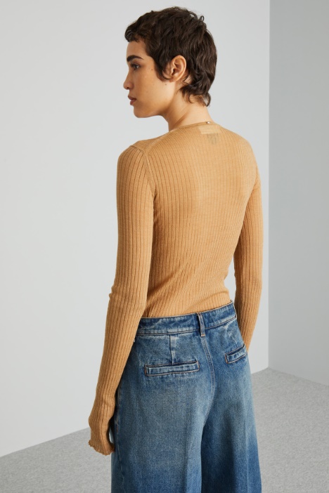 Body leggero con bottoni