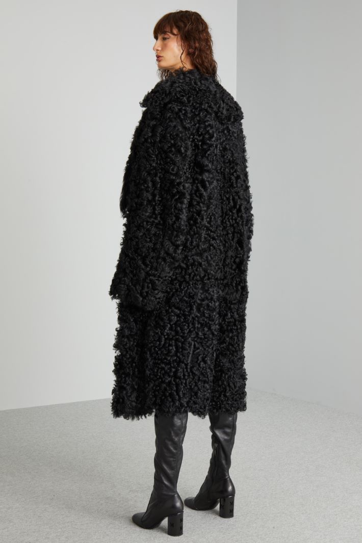 Oversized sheepskin coat Intrend - 2