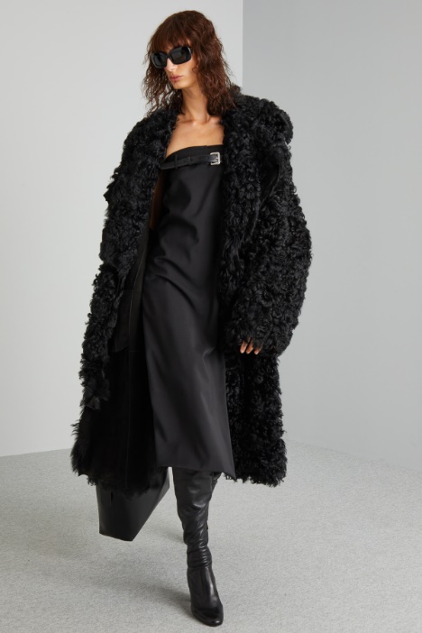 Oversized sheepskin coat Intrend