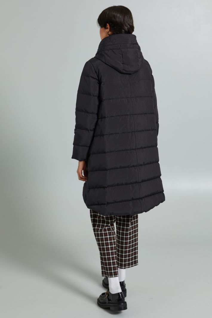 A-line down jacket with hood Intrend - 2