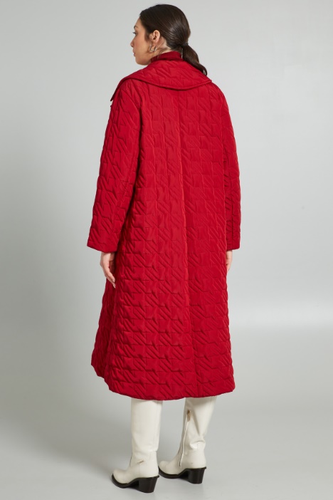 Imbottito lungo trapuntato