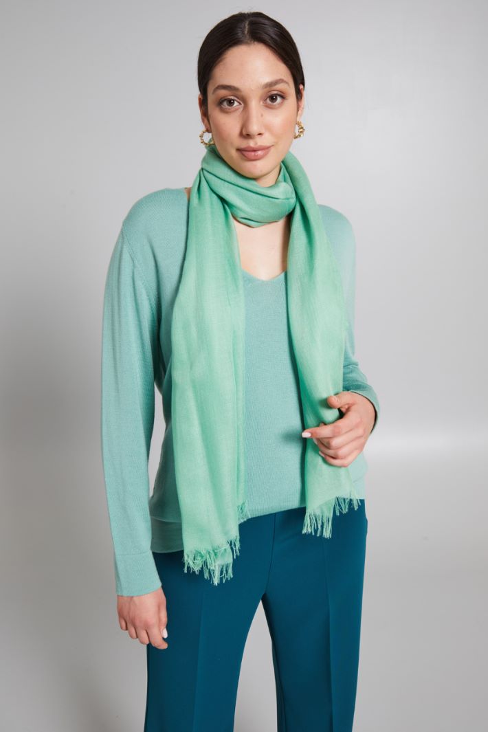 Viscose and cashmere stole Intrend - 2