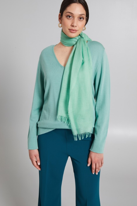 Viscose and cashmere stole Intrend