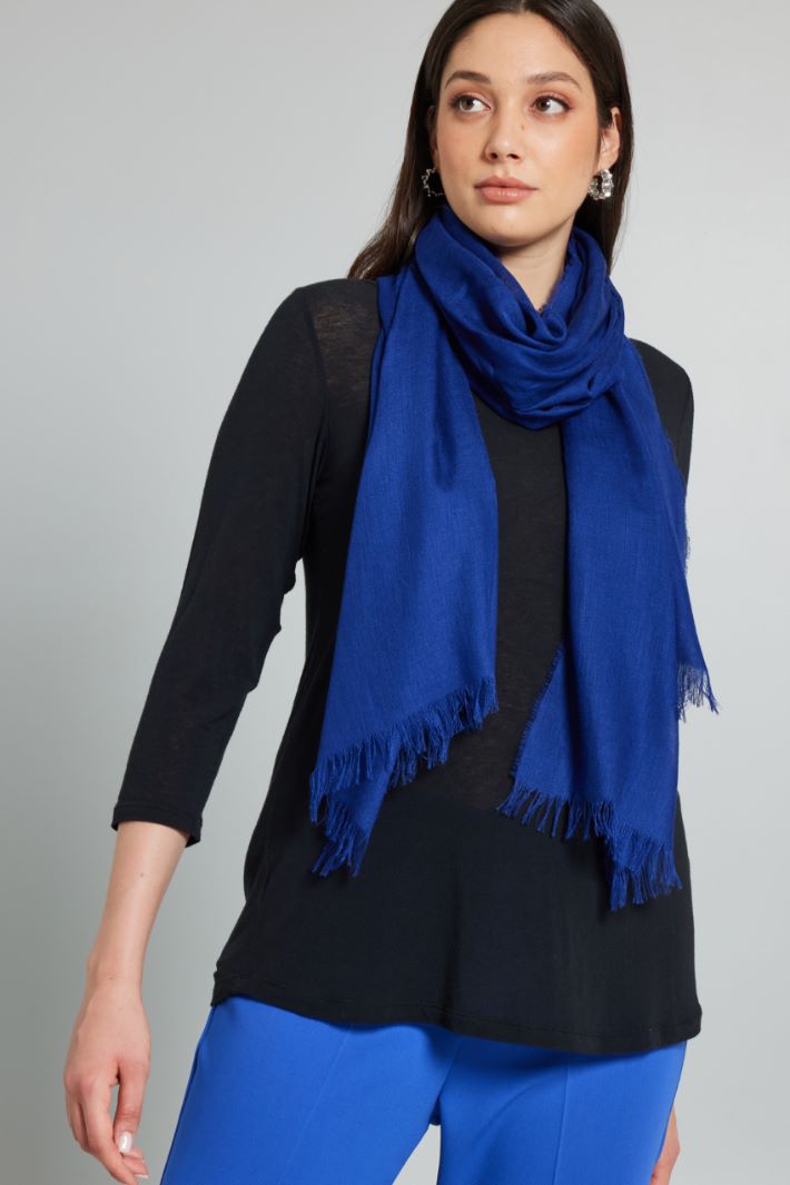 Viscose and cashmere stole Intrend - 2