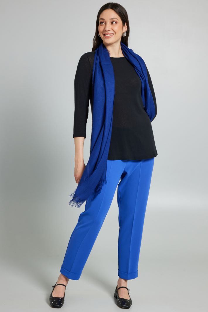 Viscose and cashmere stole Intrend