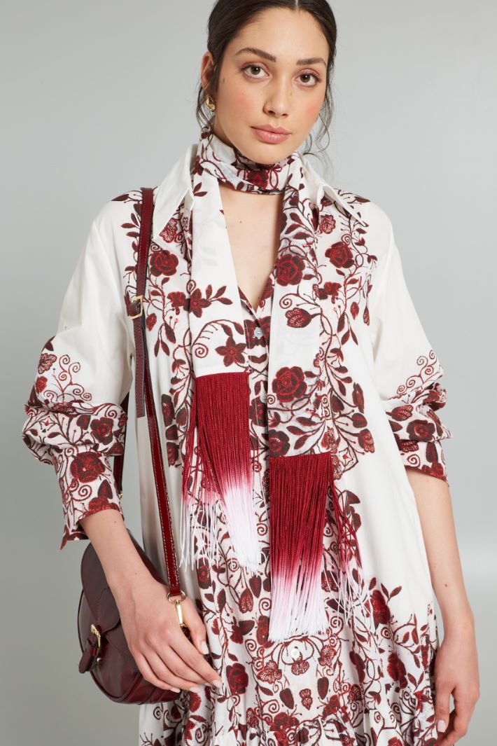 Foulard in popeline stampato Intrend - 2