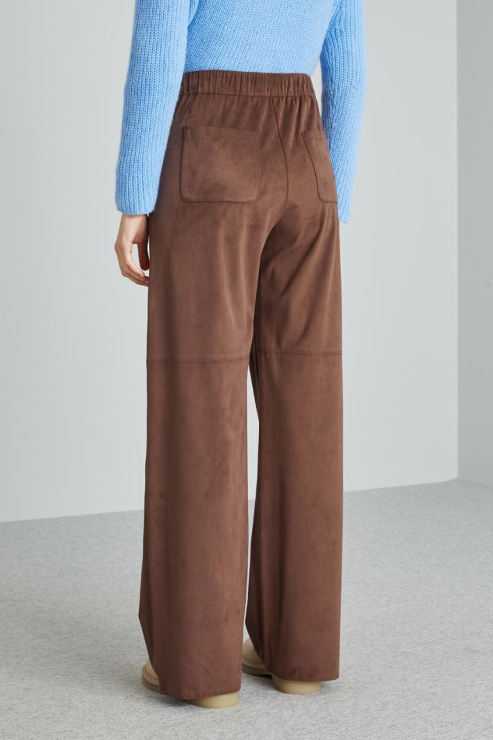 Suede jersey trousers Intrend - 2