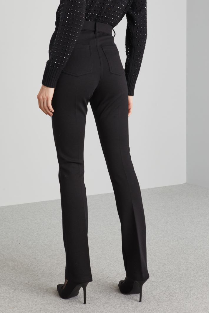 Slim-fit jersey trousers Intrend - 2