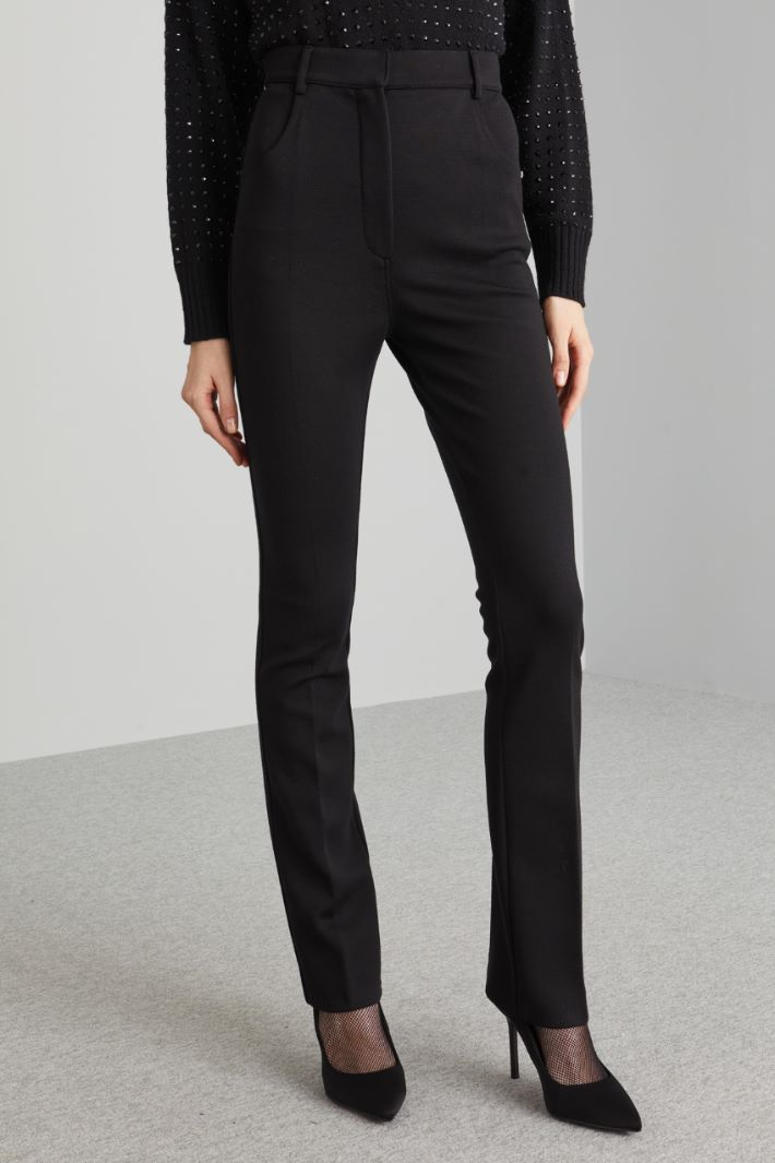 Slim-fit jersey trousers Intrend - 3