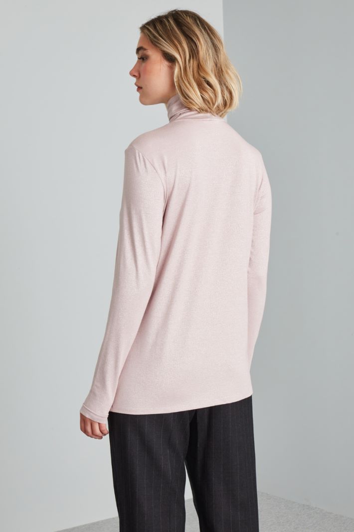 Lurex turtleneck sweater Intrend - 2