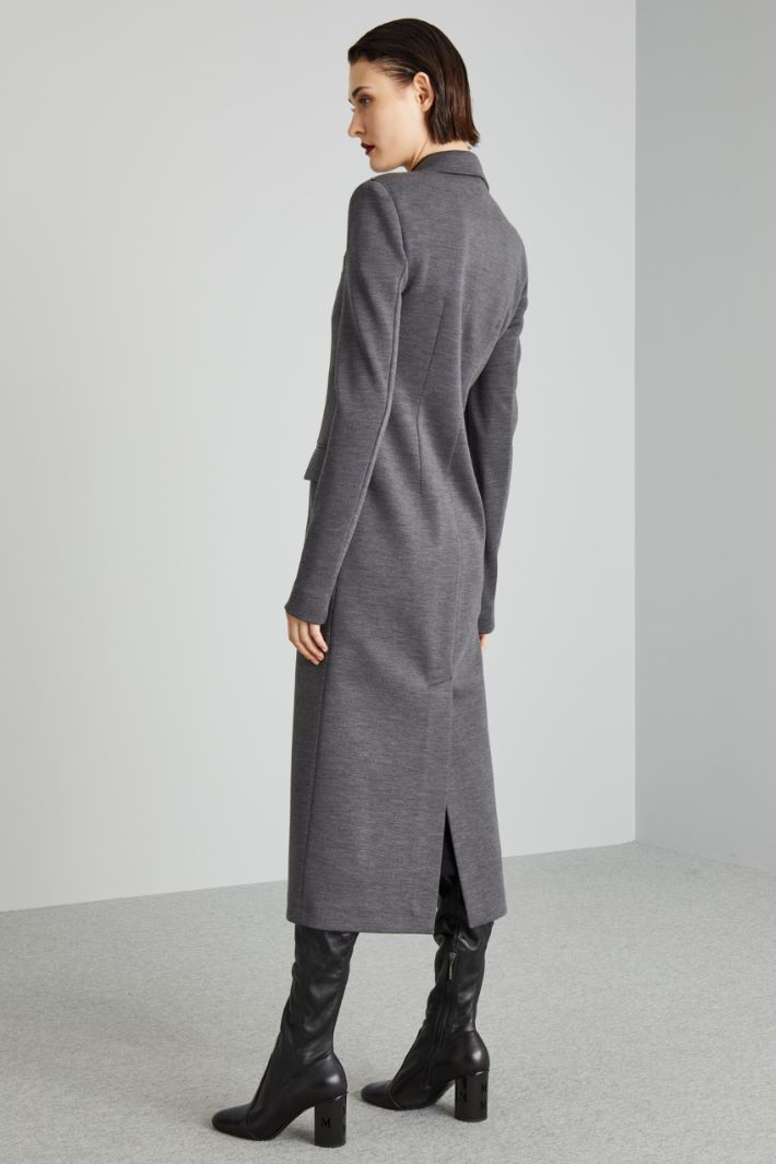 Wool jersey coat Intrend - 2