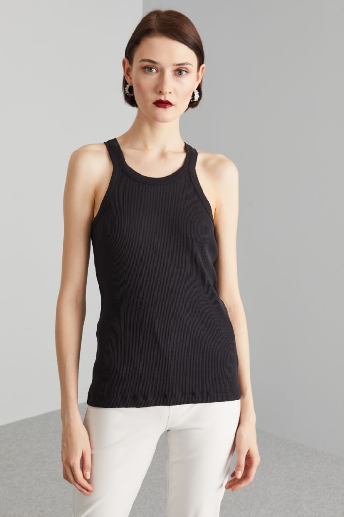 Ribbed vest top Intrend - 3