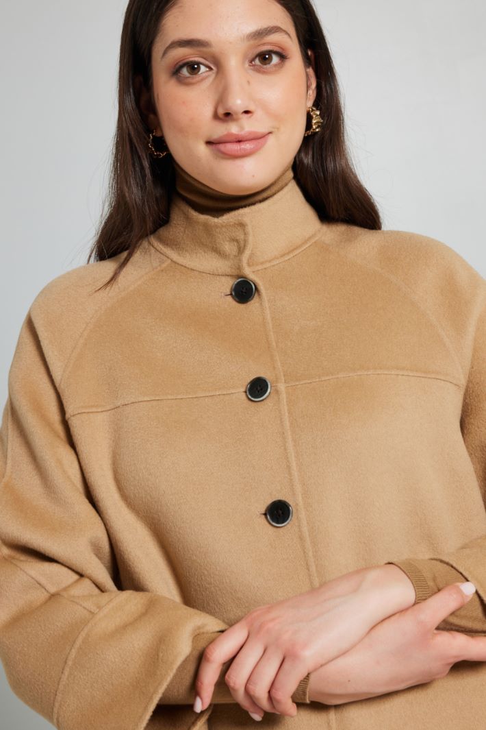 Coat with stand-up collar Intrend - 4