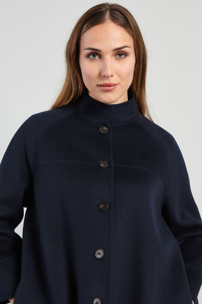 Coat with stand-up collar Intrend - 4