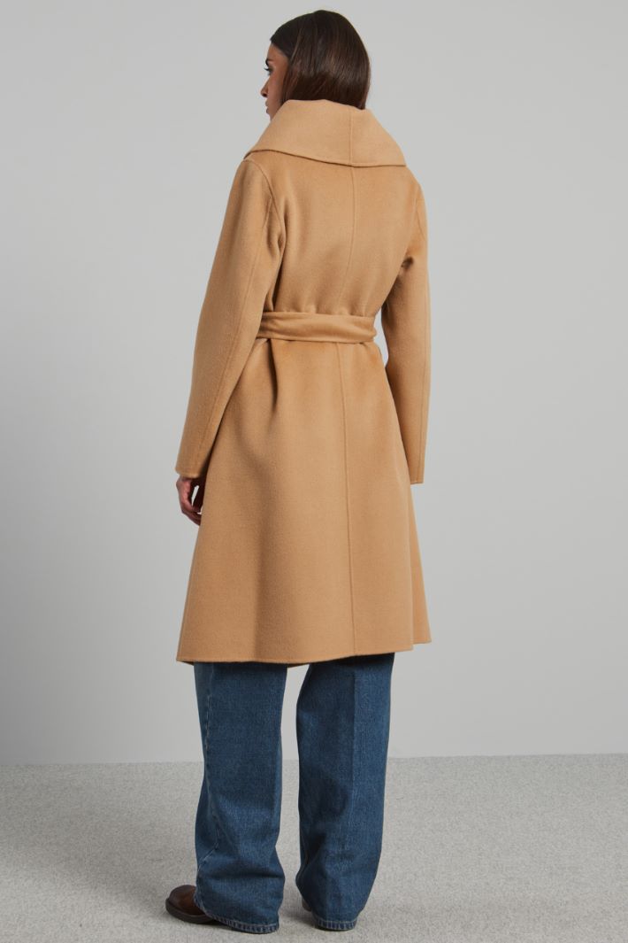 Coat with asymmetric collar Intrend - 2