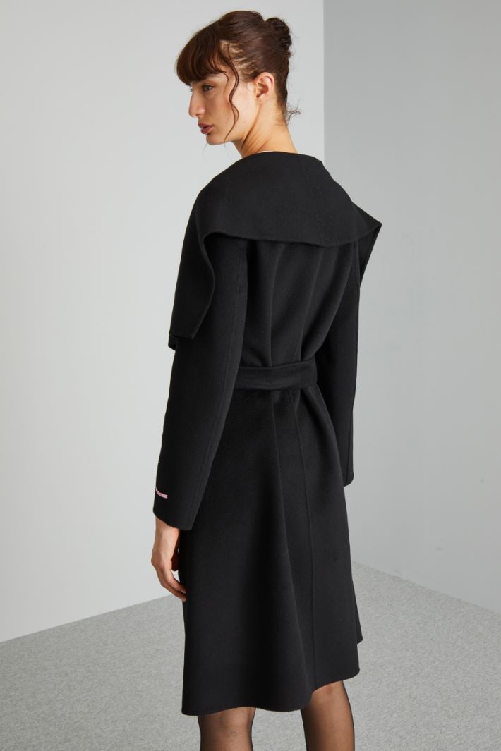 Coat with asymmetric collar Intrend - 2