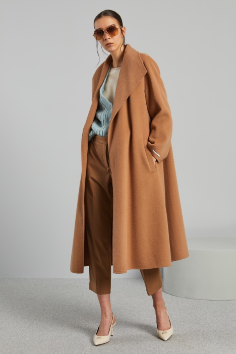 Loose fit belted coat Intrend